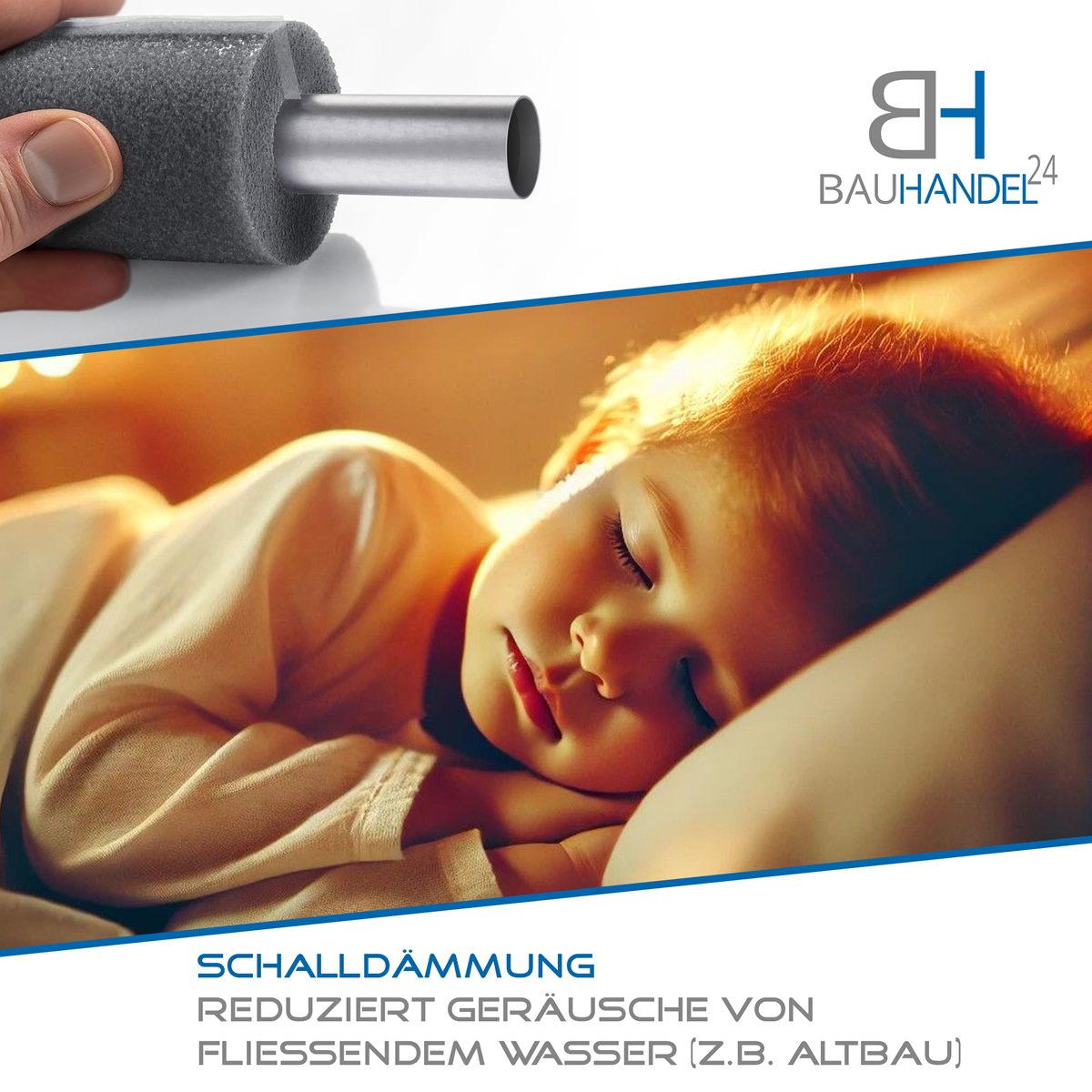 Bauhandel24 Isolierschlauch Schalldämmung Bild