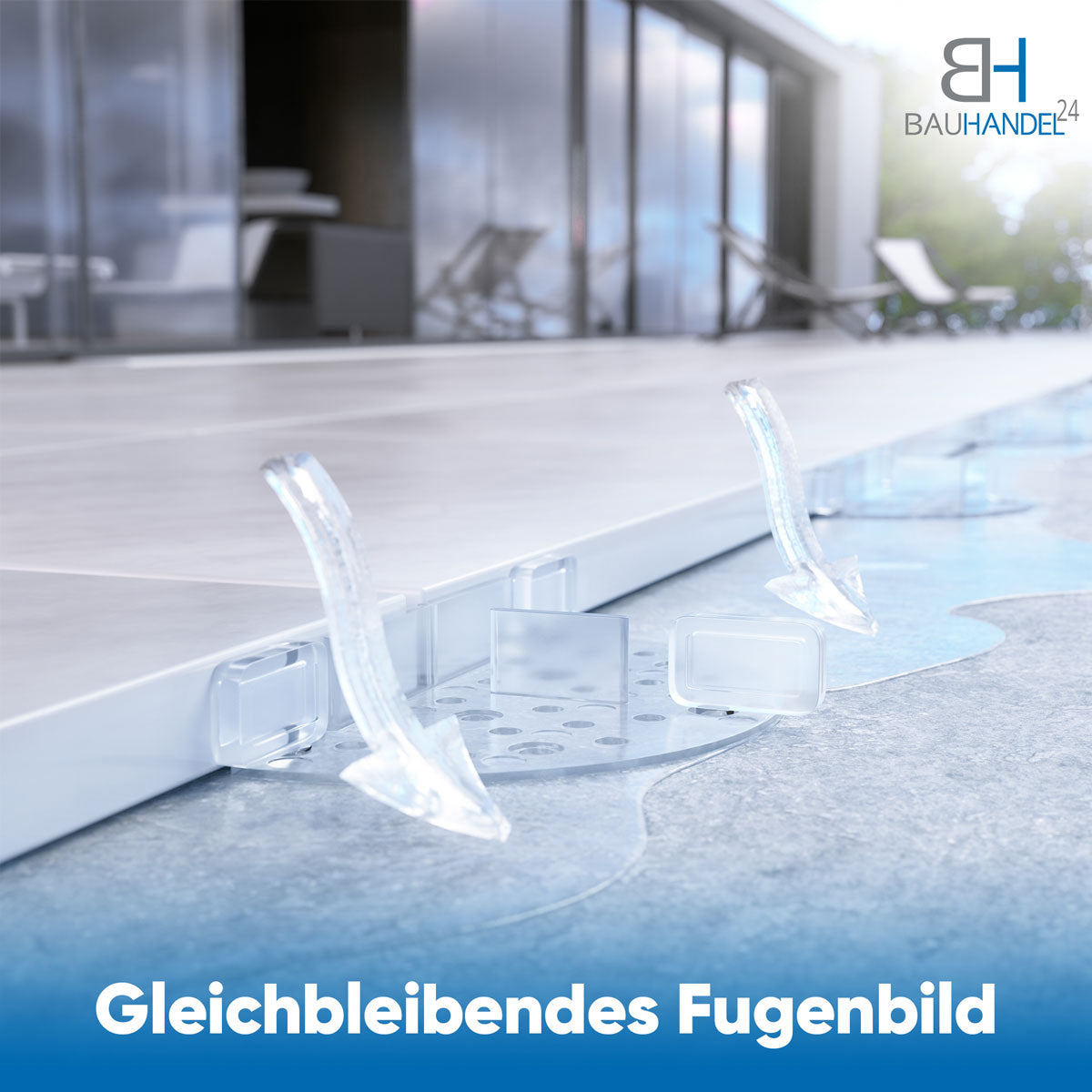 Bauhandel24 gleichbleibendes Fugenbild Fugenkreuze Bild