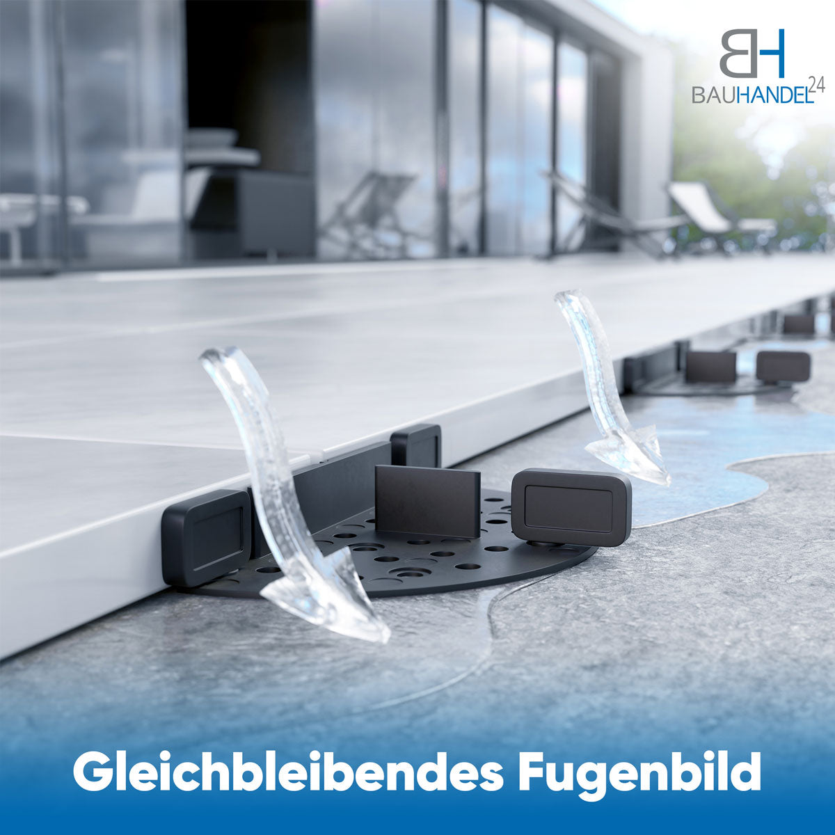 Bauhandel24 gleichbleibendes Fugenbild Fugenkreuze Bild