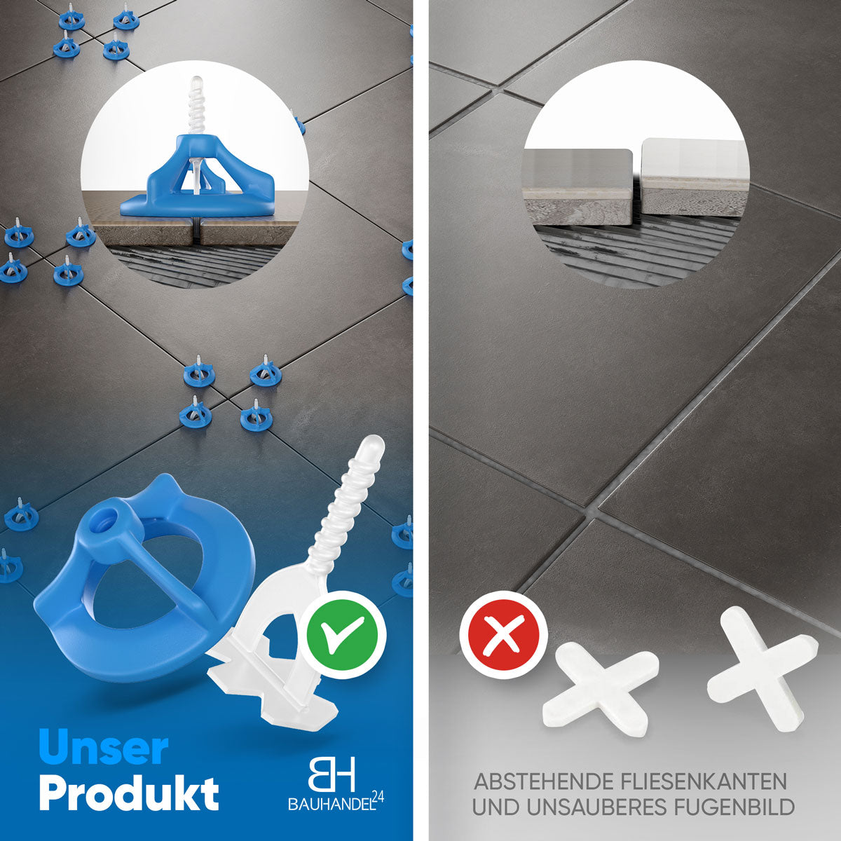 Bauhandel24-Nivelliersystem drehen Vorteile Bild